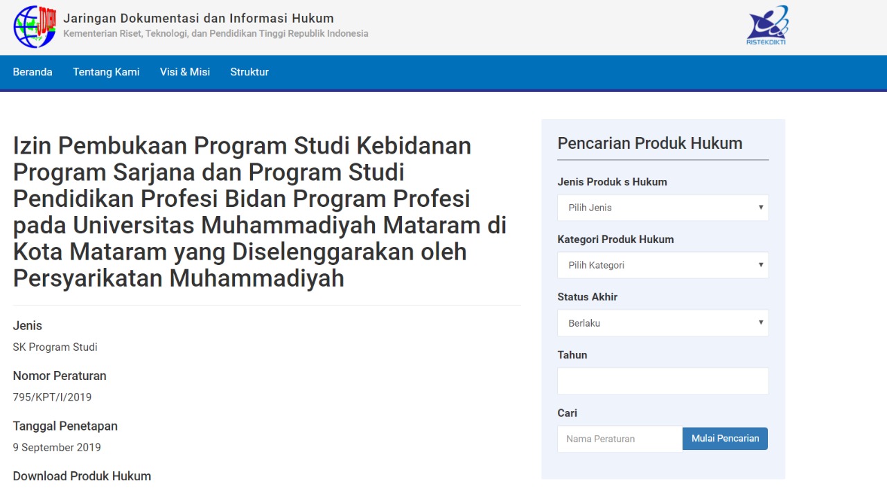 Program Studi S1 Pendidikan Profesi Bidan UMMat Telah Dibuka