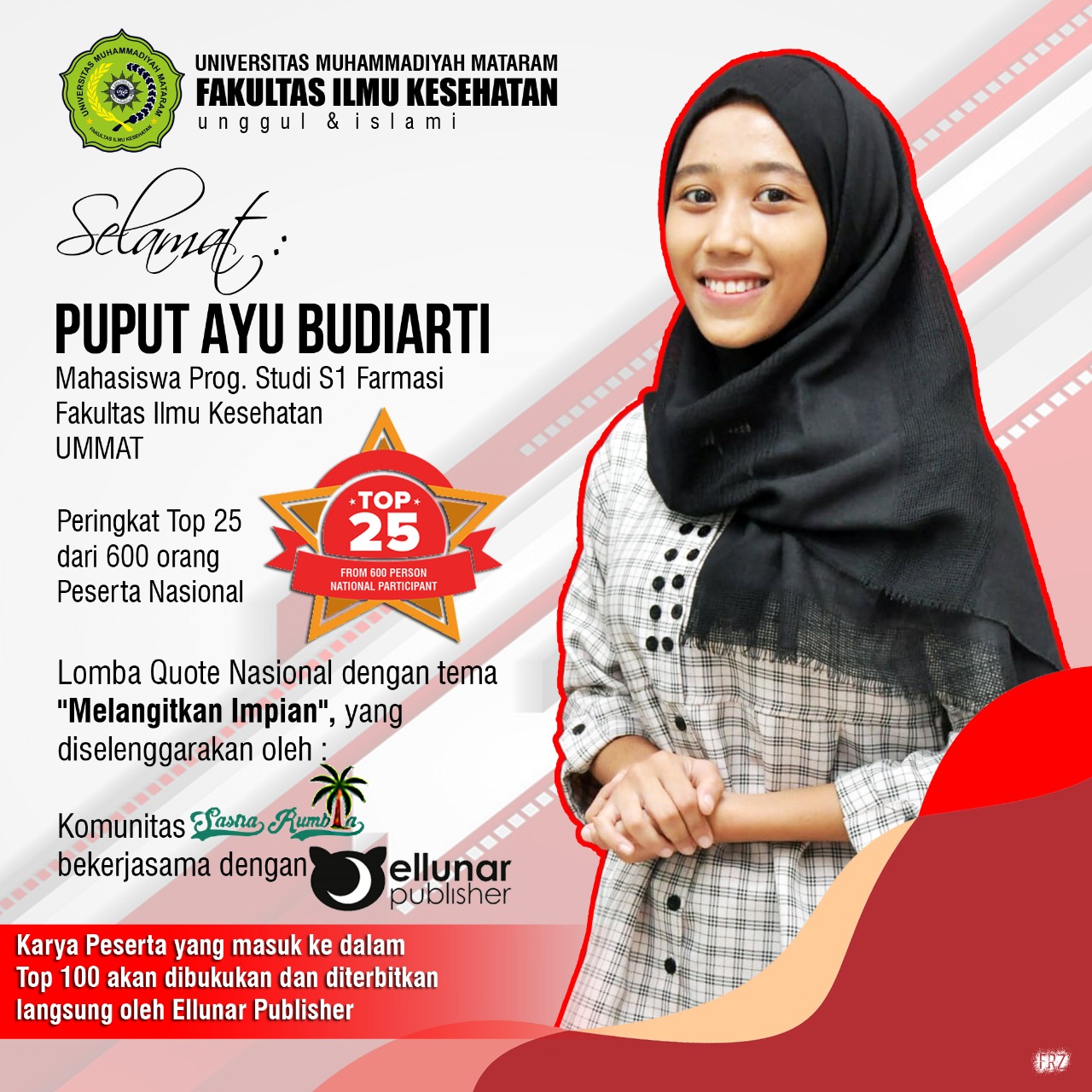 Prestasi Mahasiswa S1 Farmasi di Kancah Nasional