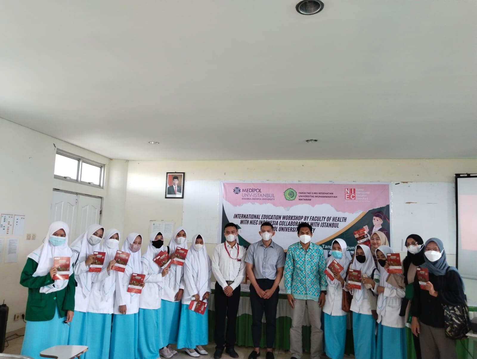 International Education Workshop by Faculty of Health with NIEC Indonesia Collaboration with Istanbul Medipol University Turkey