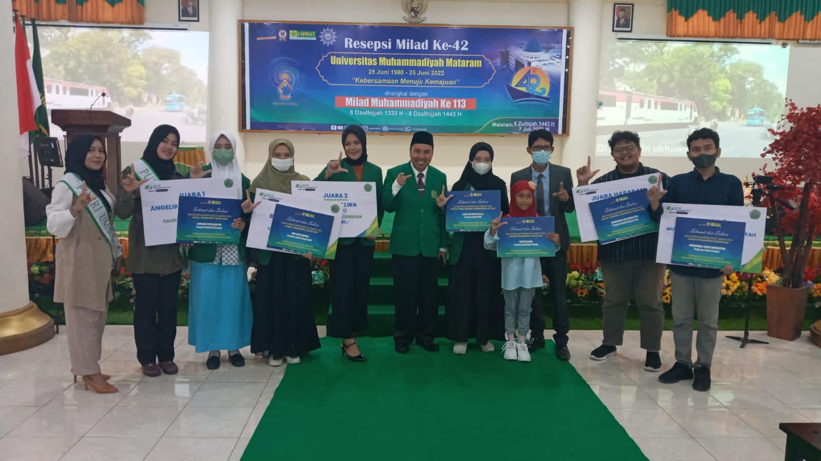 Mahasiswa Prodi Farmasi Menyabet Juara Pilmapres Tingkat Universitas