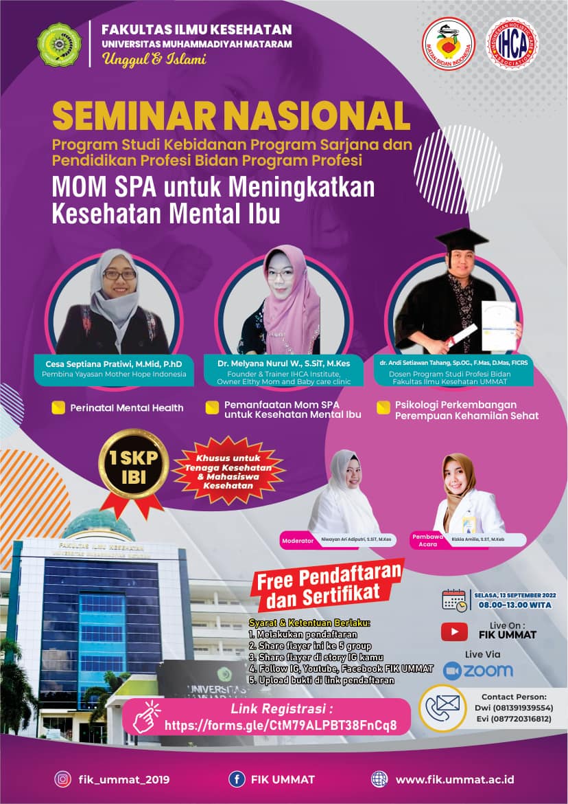 Seminar Nasional Program Studi Kebidanan dan Profesi Bidan