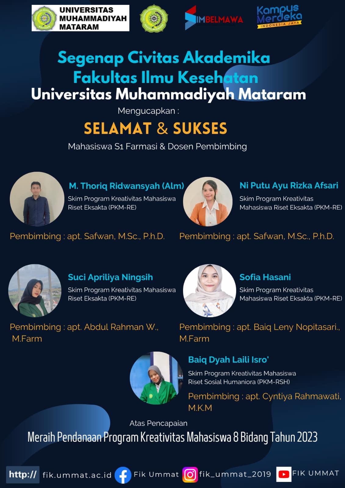 Program Kreativitas Mahasiswa (PKM)